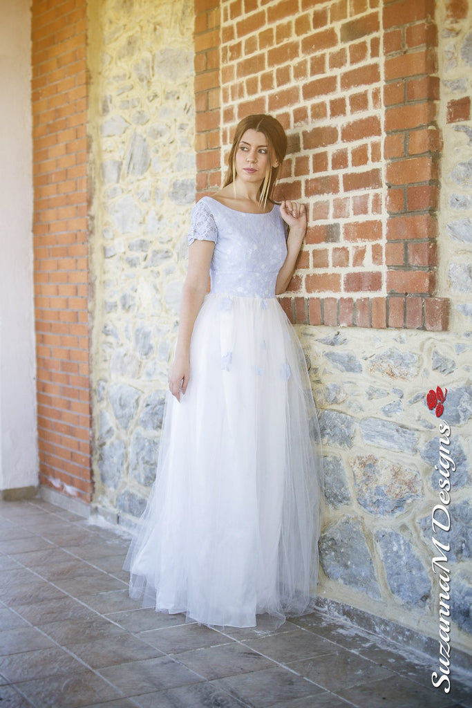Agnese 50s Handmade Wedding Dress with ...